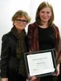 Dr. Faith Silver, founder of the Award with Ashley Cochrane