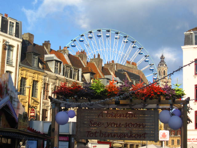 Xmas market in Lille