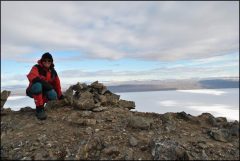 Zoe Panchen - Summit at McGill Mtn Lake