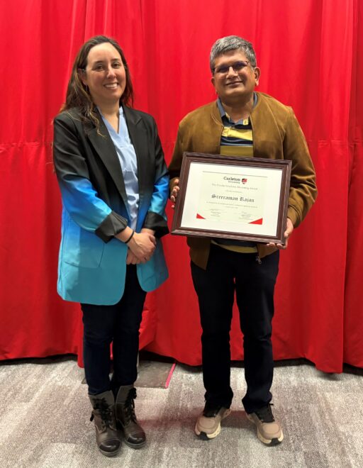 Prof. Sreeraman Rajan at Carleton University