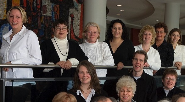 maureen varette with grad studies team