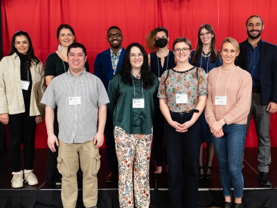 Photo for the news post: The 2023 Winners of Carleton University’s Three Minute Thesis Contest