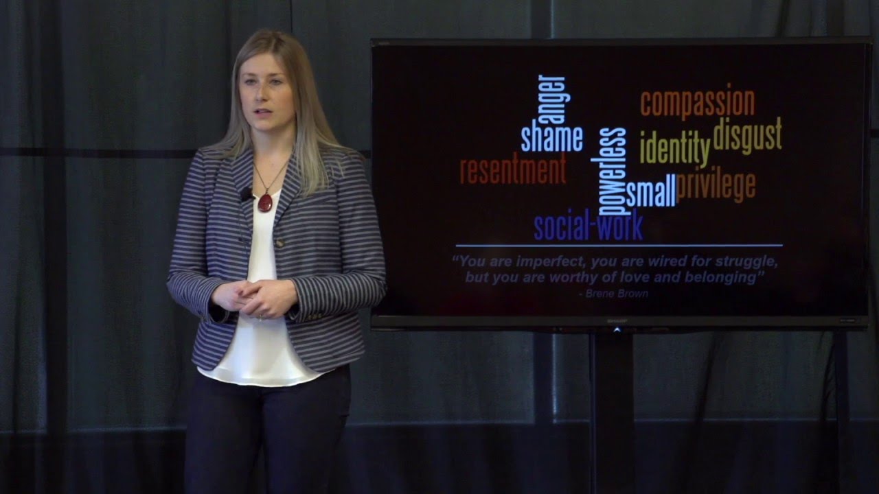 Thumbnail for: 3MT’s Cassandra Erichsen on shame and social work students