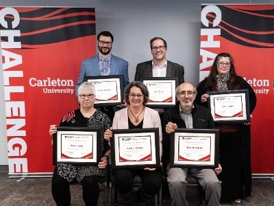 Photo for the news post: Winners of the 2022-2023 Faculty Graduate Mentoring Awards!