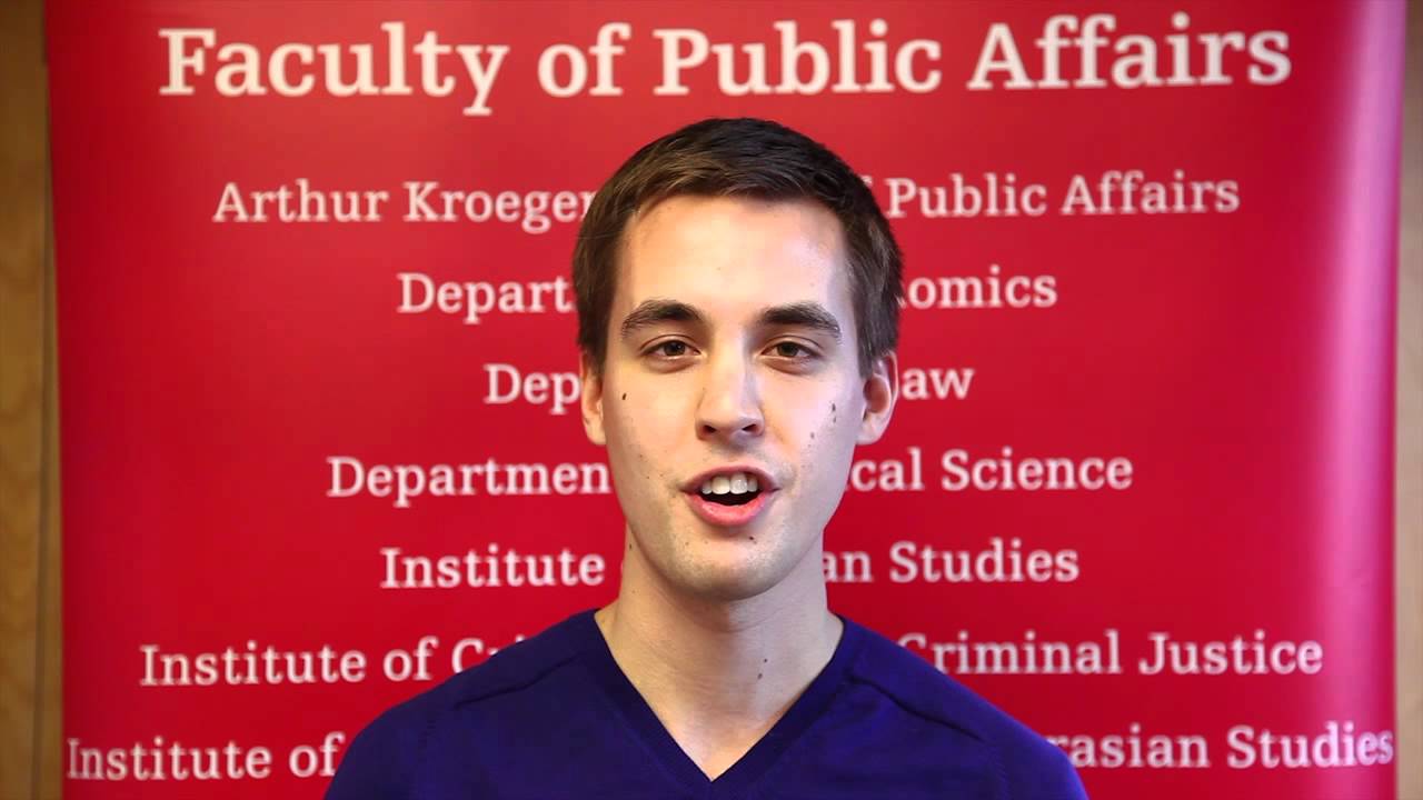 Thumbnail for: Colin Mcleod at the Faculty of Public Affairs tells you why he chose Carleton University